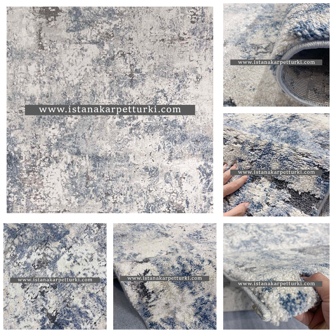 Karpet Desain Modern untuk Ruang Tamu dan Kamar Tidur | Istana Karpet Turki 0469A